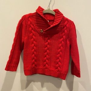 Baby/Toddler Cable Knit Sweater